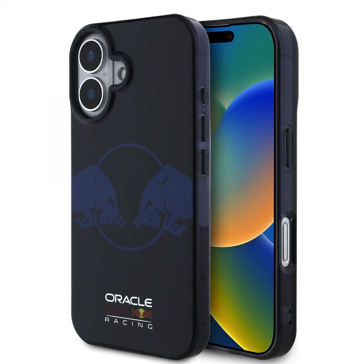 Red Bull RBHMP16S24HIDBV iPhone 16 hardcase navy IML Two Bulls MagSafe