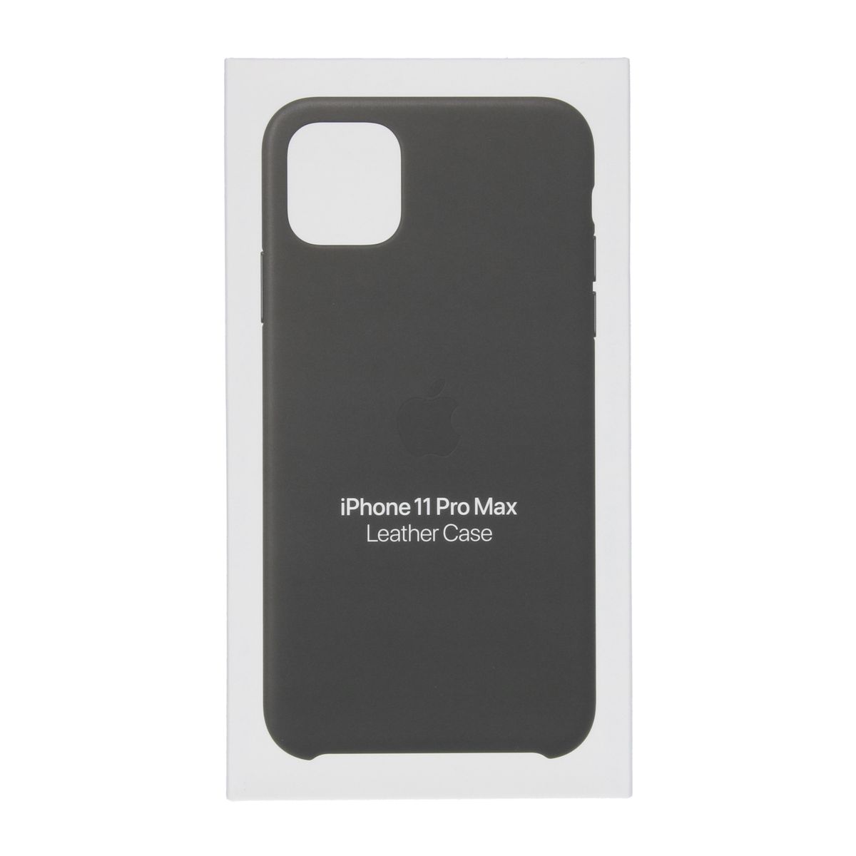 Apple Leather Backcover for iPhone 11 Pro - Black