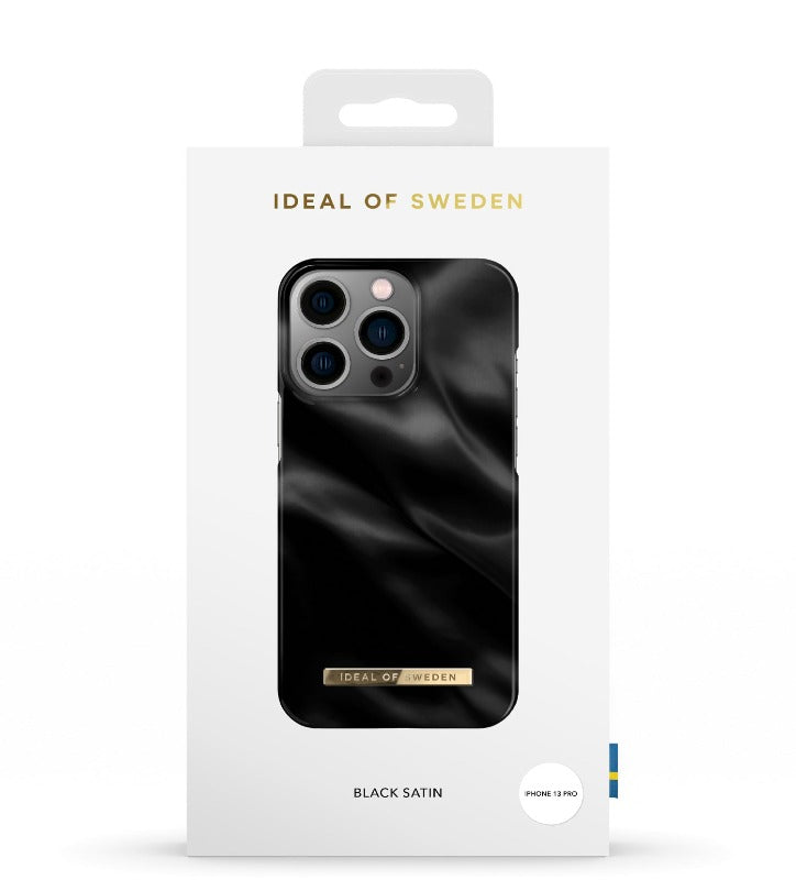 Ideaal van Zweden Fashion Case iPhone 13 Pro Max Black Satin