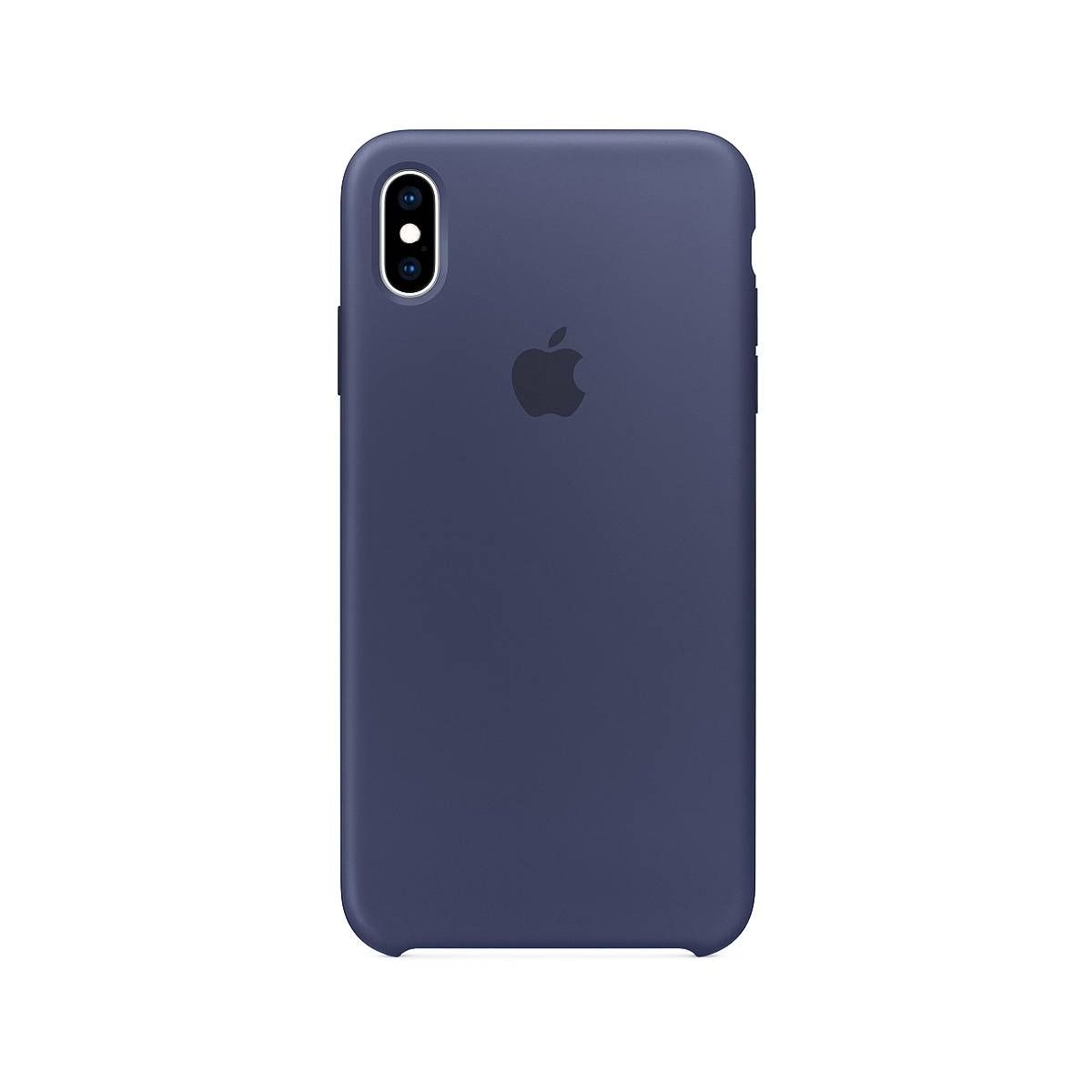 Apple Silicone Backcover for iPhone Xs Max - Midnight Blue