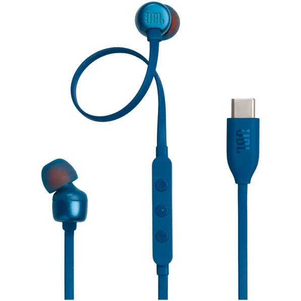 JBL TUNE 310C USB-C in-ear headphones Blue