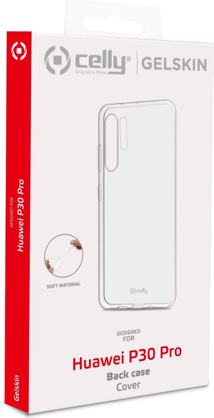 Celly GELSKIN846 TPU -Abdeckung Huawei P30 Pro