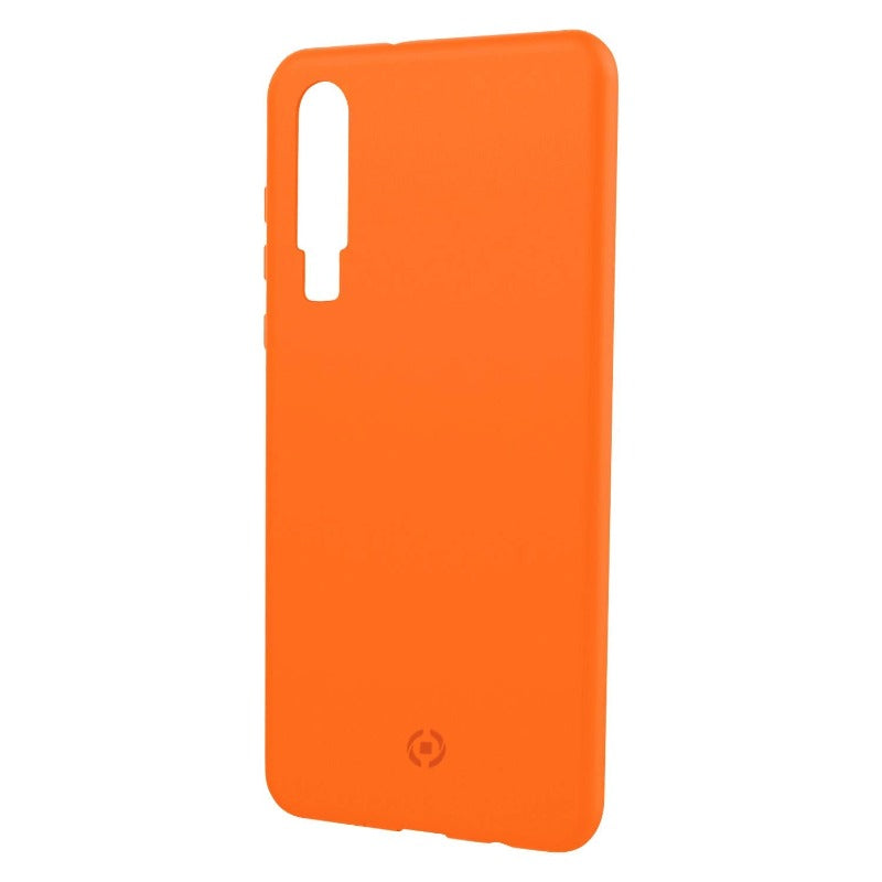 Celly Schockback -Fall -Deckung Huawei P30 Lite Orange