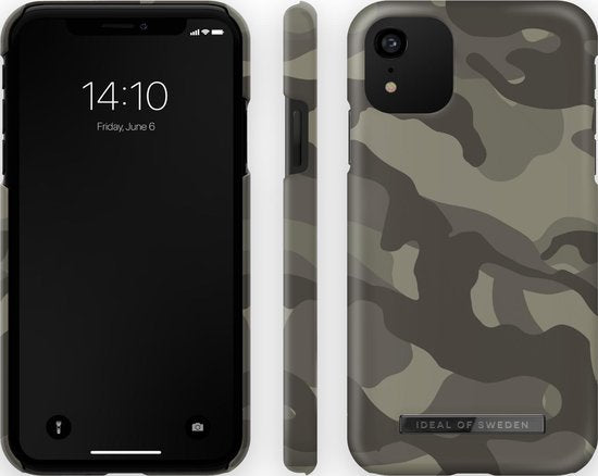 IDEAL OF SWEDEN Fashion Case iPhone 11/XR Matte Camo