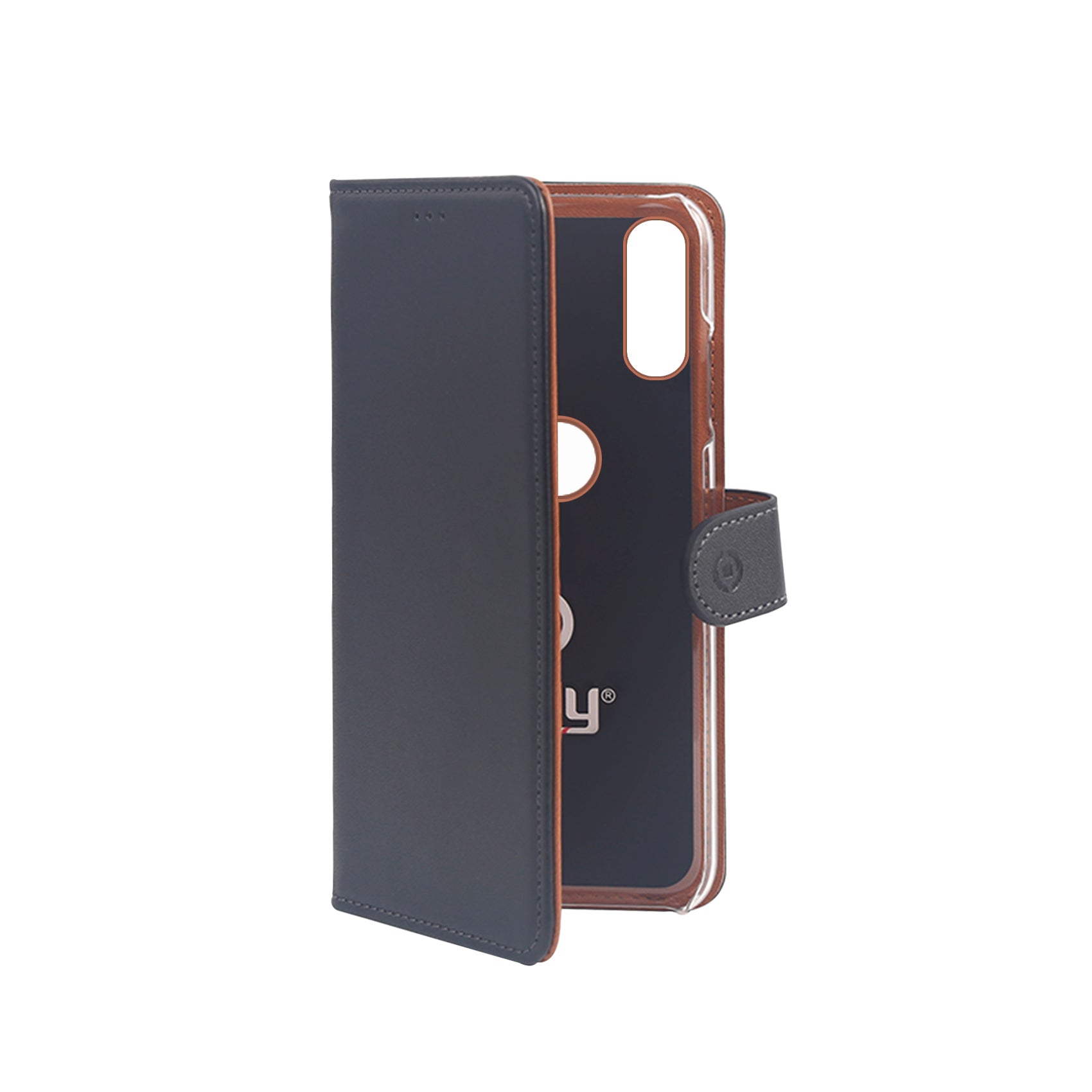 Celly Wally Book Case Huawei P8 Lite Black