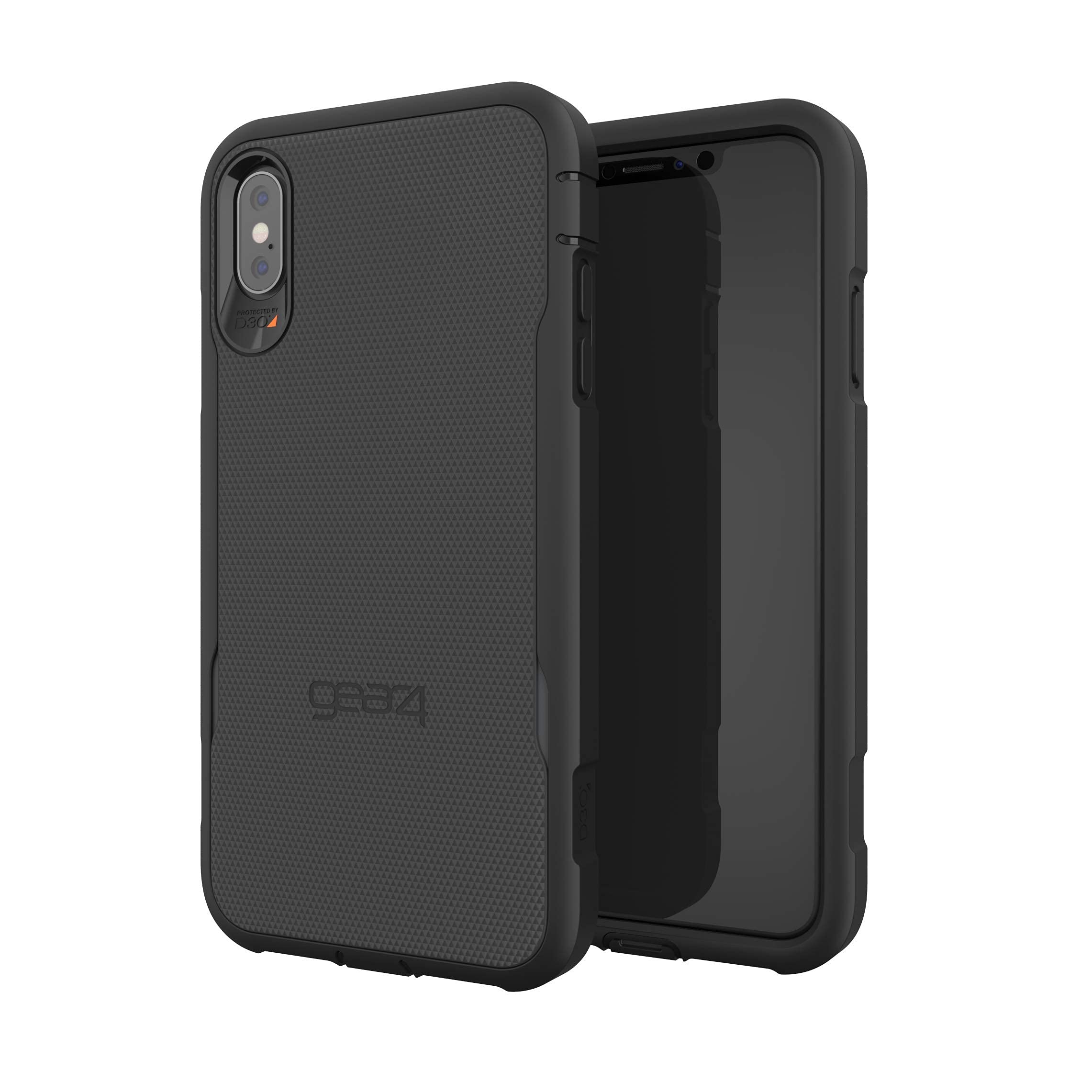 Gear4 Platoon Case for for iPhone Xs Max 6.5 black