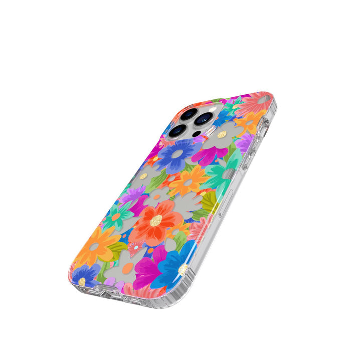 Tech 21 T21-9567 EVO art exp iPhone 13 Pro Max cutout flora eb