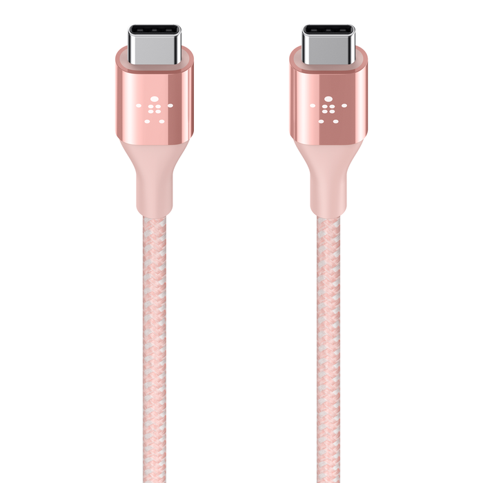 Belkin DuraTek USB-C to USB-C cable 1.2 m, rose gold