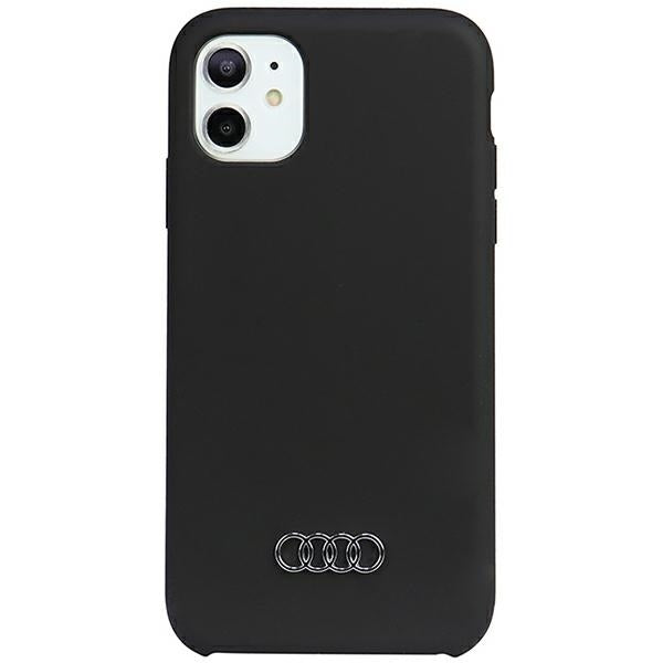 Audi Silicone Case iPhone 11 / Xr black hardcase AU-LSRIP11-Q3/D1-BK