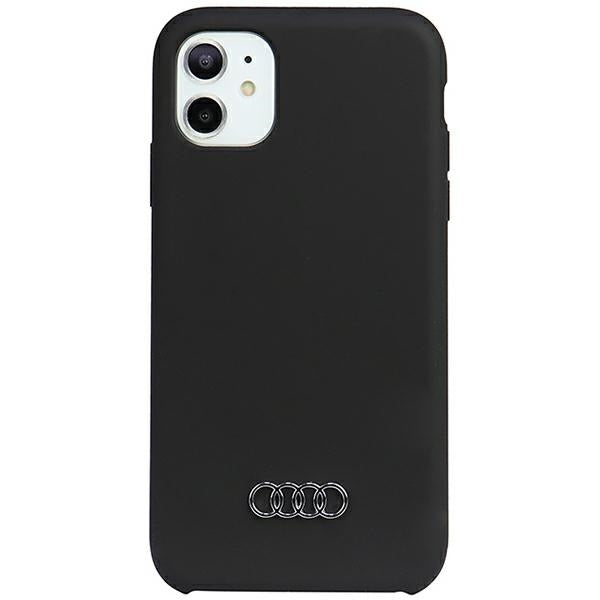 Audi Silicone Case iPhone 12/12 Pro black hardcase AU-LSRIP12P-Q3/D1-BK