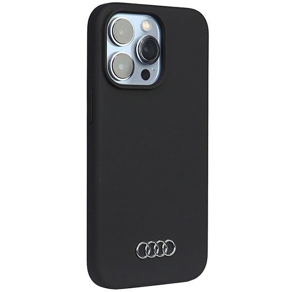 Audi Silicone Case iPhone 13 Pro black hardcase AU-LSRIP13P-Q3/D1-BK