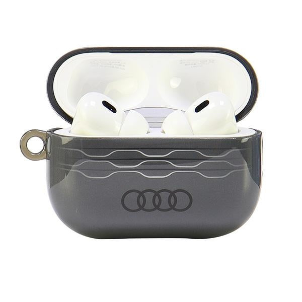 Audi IML Geometric Pattern AirPods 1/2  cover gray AU-IMLAP-A6/D3-GY