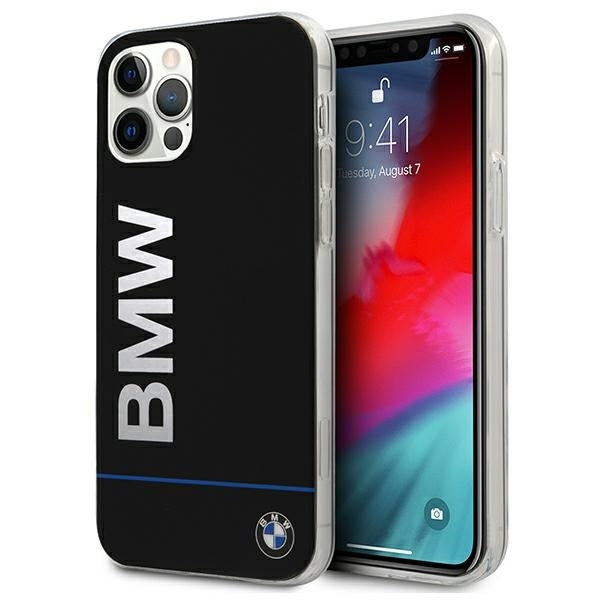 BMW BMHCP12MPCUBBK iPhone 12/12 Pro black hardcase Signature Printed Logo