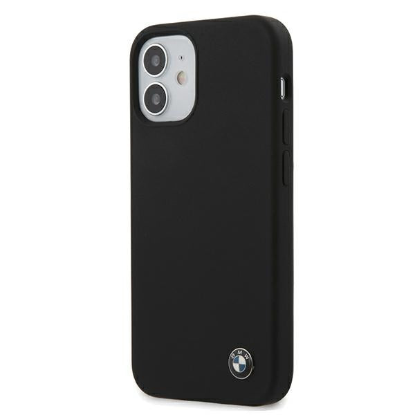 Case for BMW BMHCP12SSILBK iPhone 12 mini black hardcase Silicone Signature