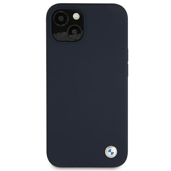 Case for BMW BMHCP13SSILNA iPhone 13 mini navy hardcase Silicone Signature