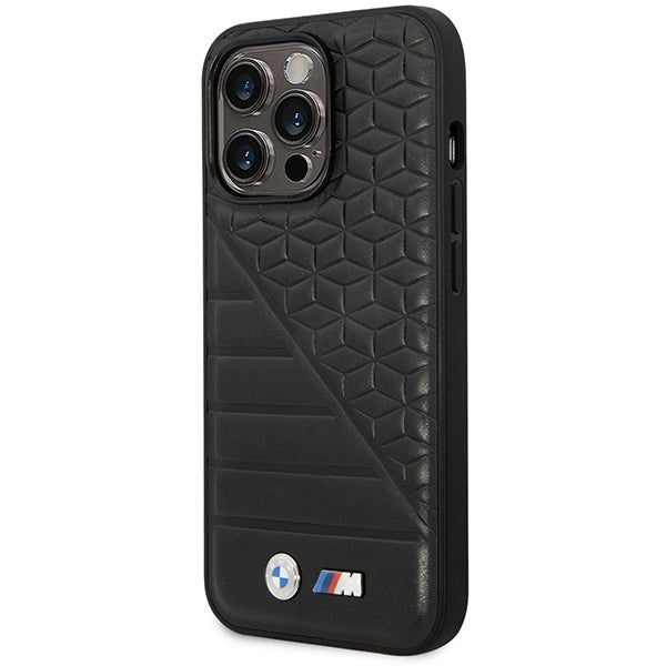 Case for BMW BMHCP14L22PMGK iPhone 14 Pro black Bi Pattern