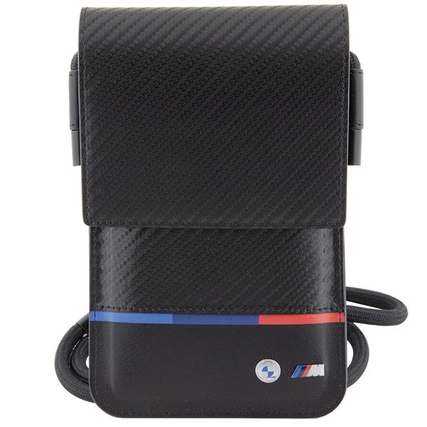 Torebka BMW BMOWBPUCARTCBK Wallet Bag Carbon Tricolor Line