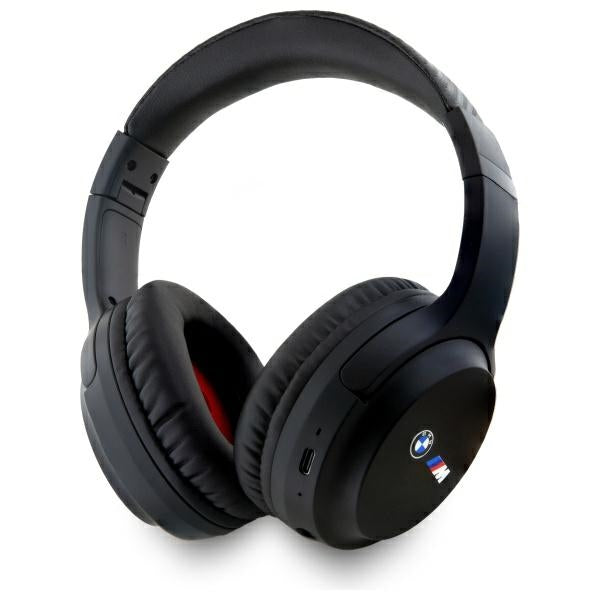 BMW Bluetooth ENC Headphones BMBHMIAV27MBCTK Black/Black Printed Logos