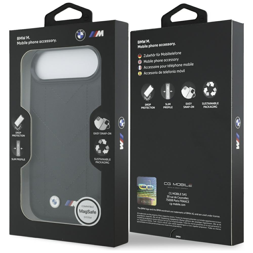 BMW M Quilted Logo MagSafe Case for  iPhone 17 Air black