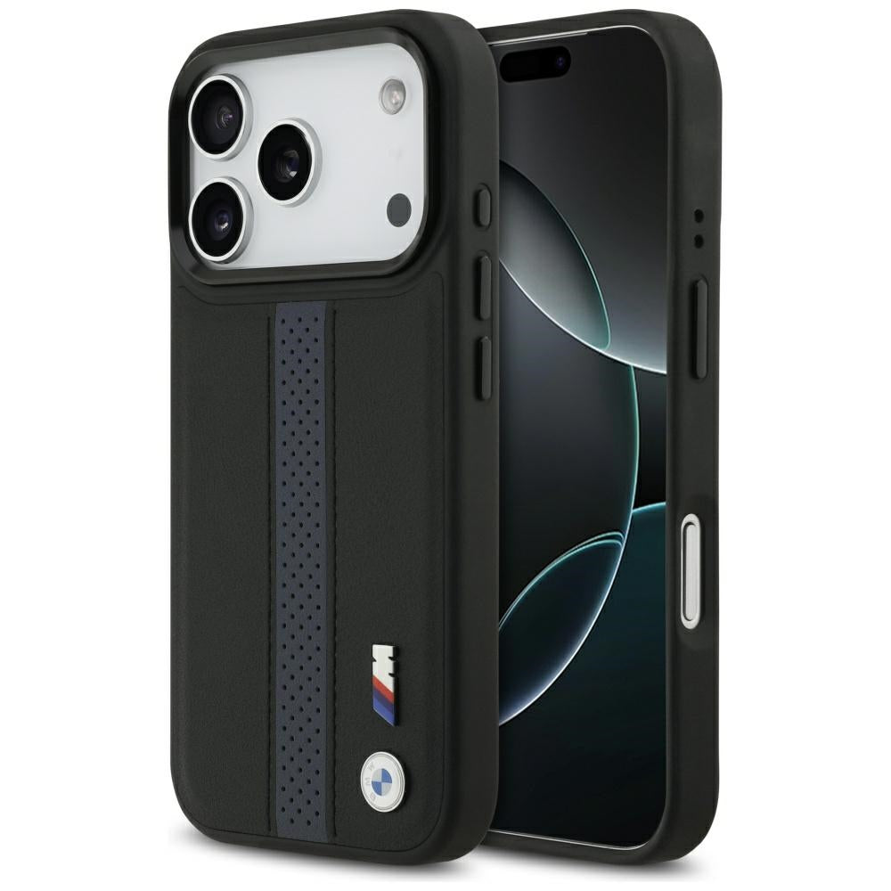BMW M Perforated Stripe Logo MagSafe Case for  iPhone 17 Pro Blue