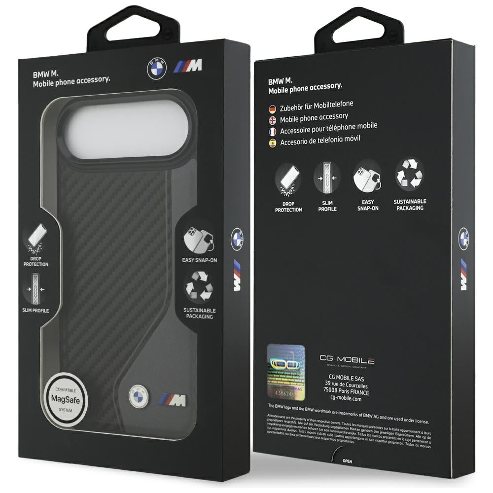 BMW BMHMP17M25PCCSCAK M Carbon Line & Logo MagSafe Case for iPhone 17 Air anthracite