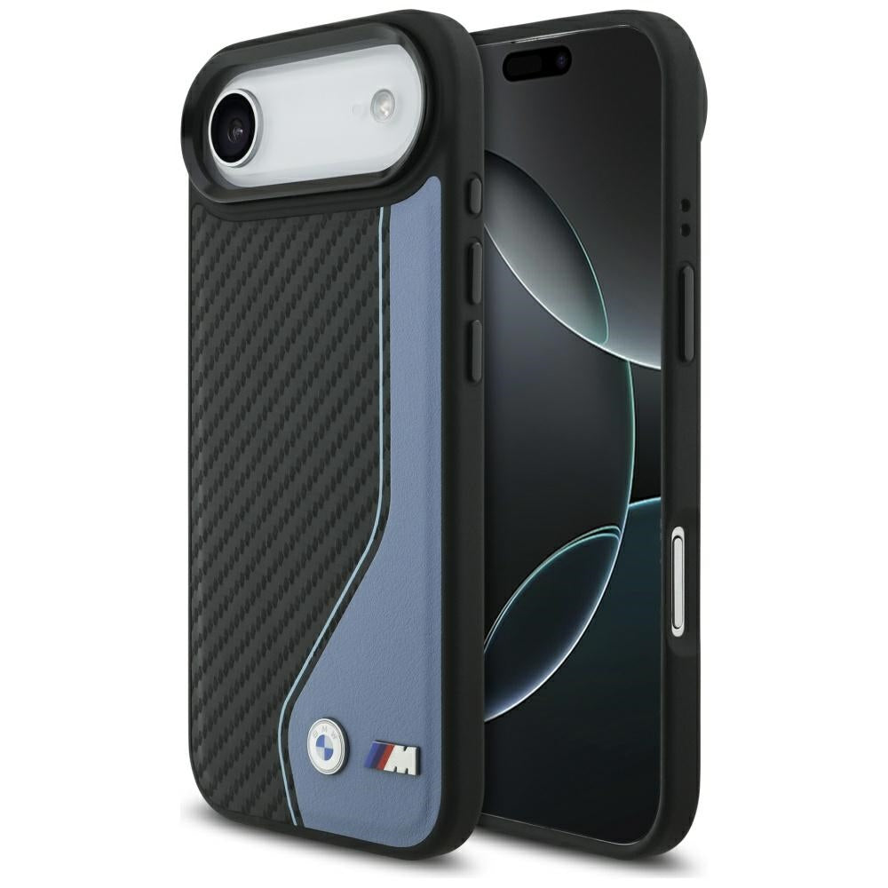 BMW BMHMP17M25PCCSCBK M Carbon Line & Logo MagSafe Case for iPhone 17 Air Blue
