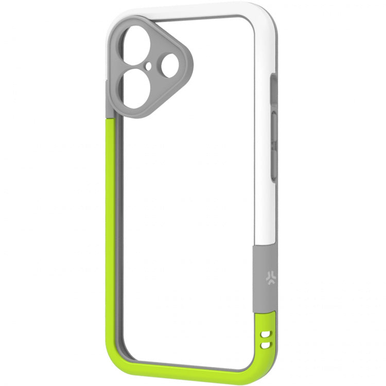 Celly BUMPER iPhone 16 White/ LimeGreen