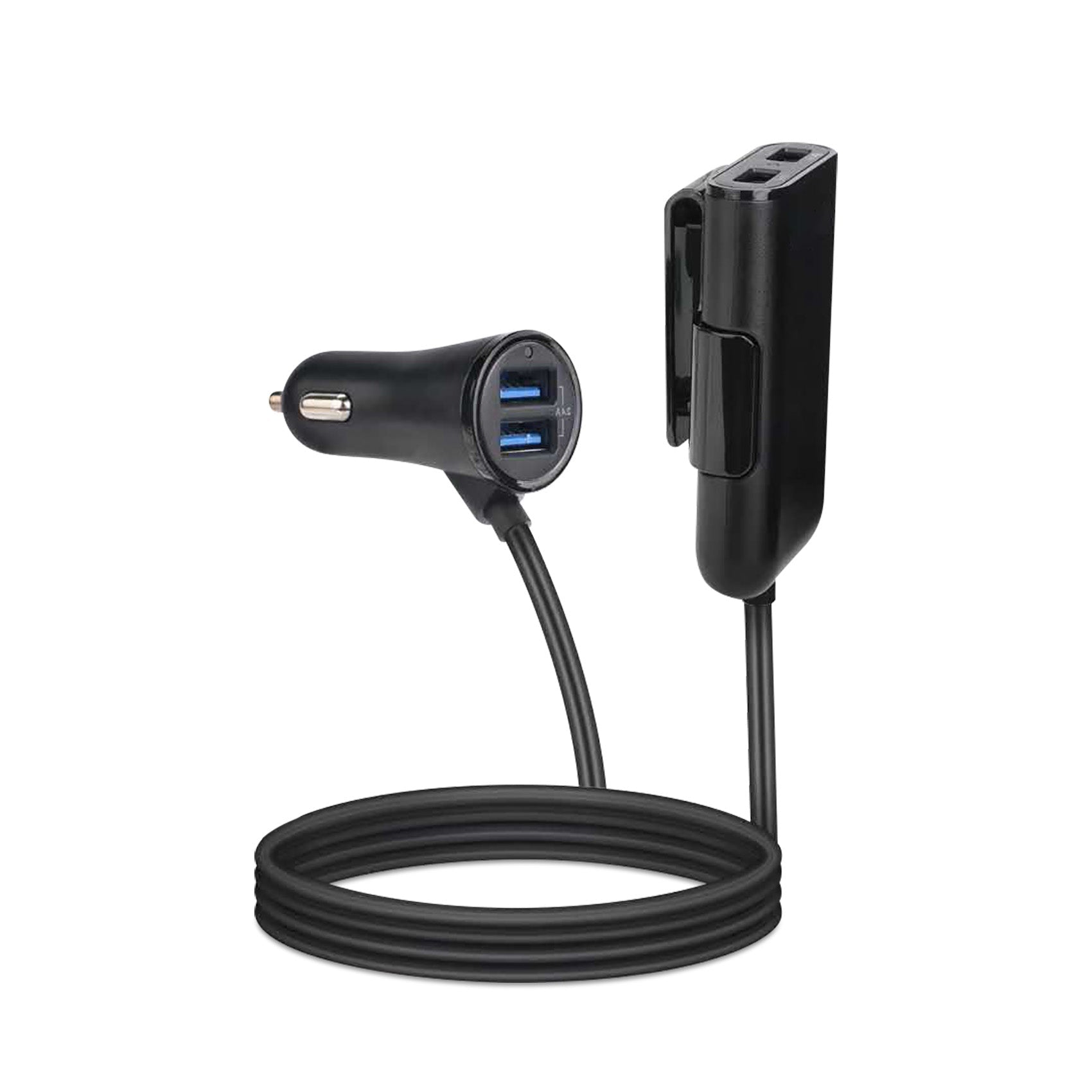 Celly CAR CHARGER 4USB EXTENSIBLE BLACK