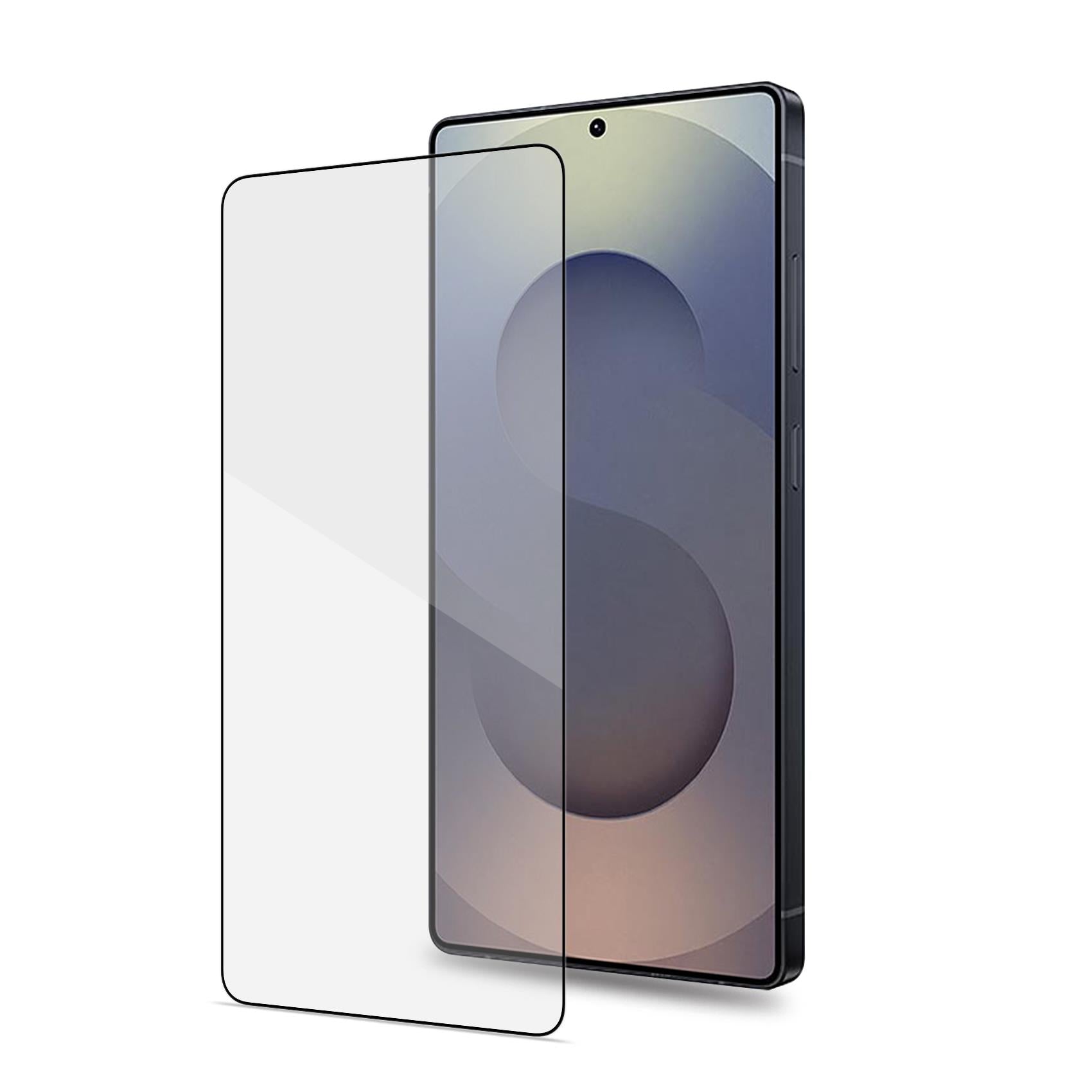 Celly FULLGLASS - 9H Glass with Black Tinted Edge Compatible with Galaxy S26 Ultra 5G