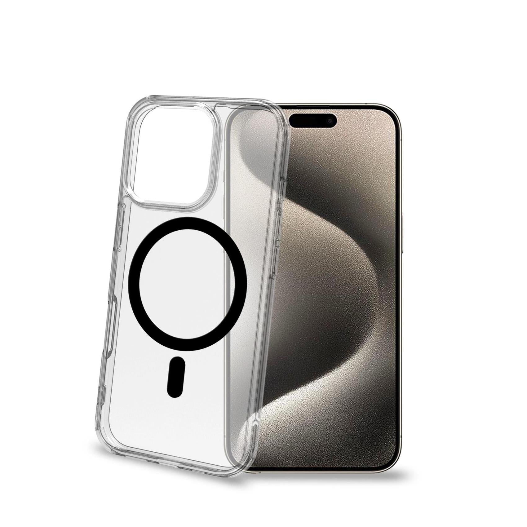 Celly GELSKINMAG iPhone 16 Pro Case Black