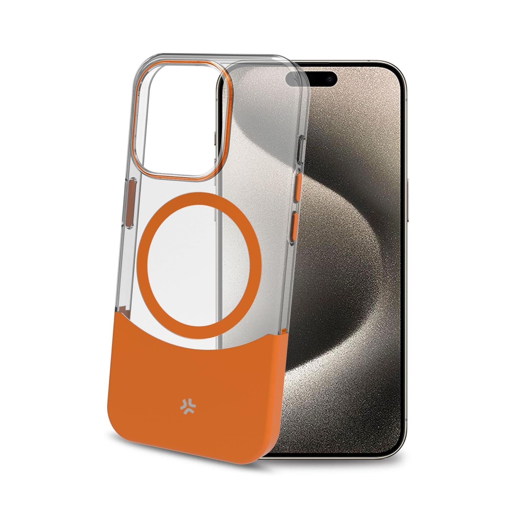 Celly MAGDUAL - Apple iPhone 16 Pro case Orange