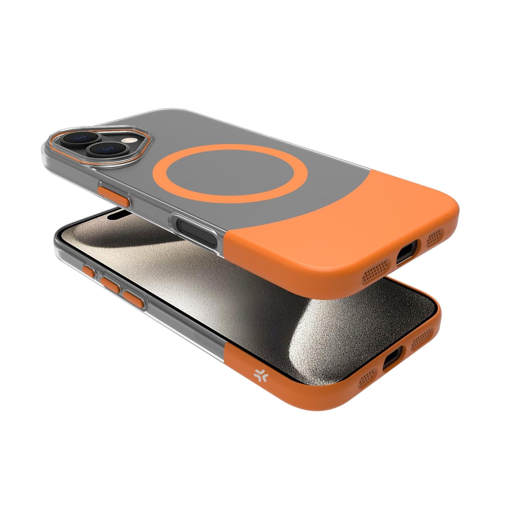 Celly MAGDUAL - Apple iPhone 16 case orange