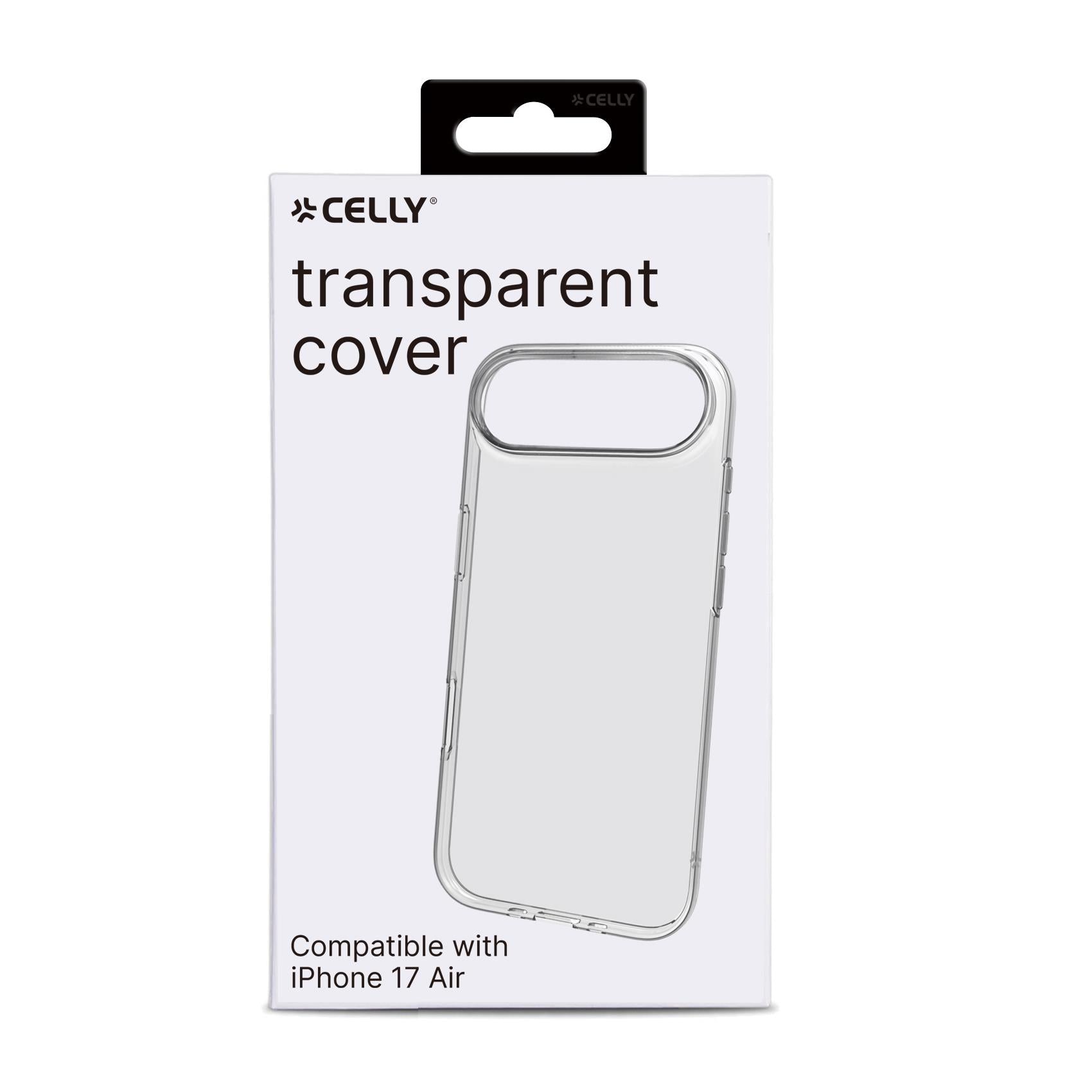 Celly GELSKIN TPU COVER iPhone 17 Air Transparent