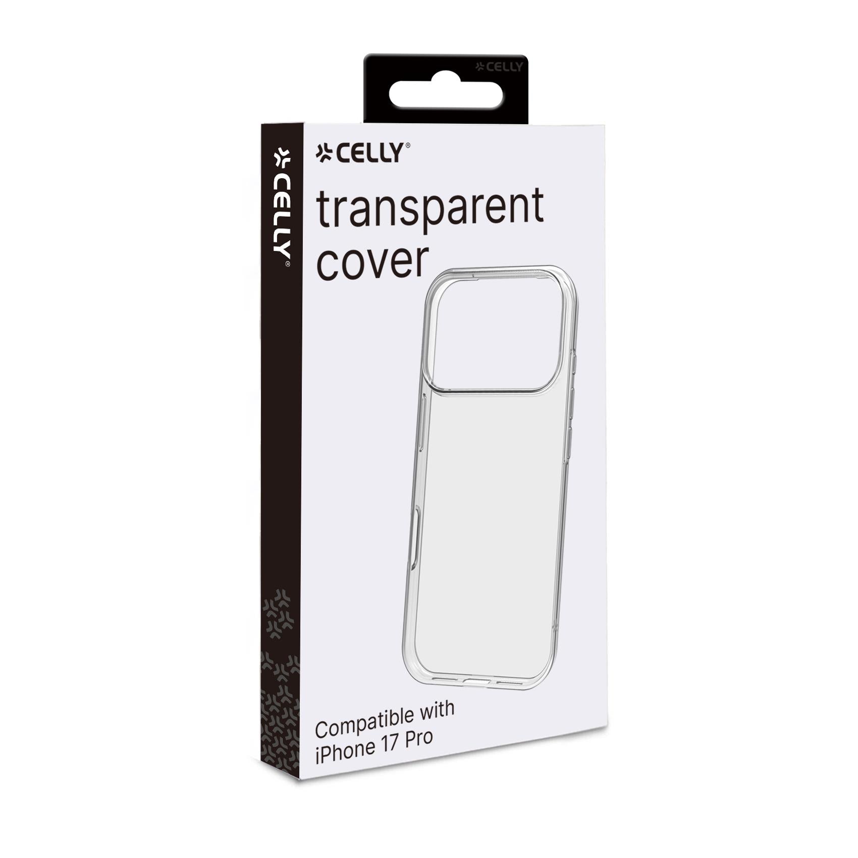 Celly GELSKIN TPU COVER iPhone 17 Pro Transparent