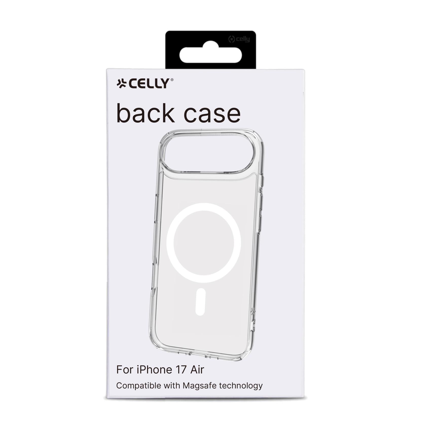 Celly GELSKINMAG iPhone 17 Air Case White