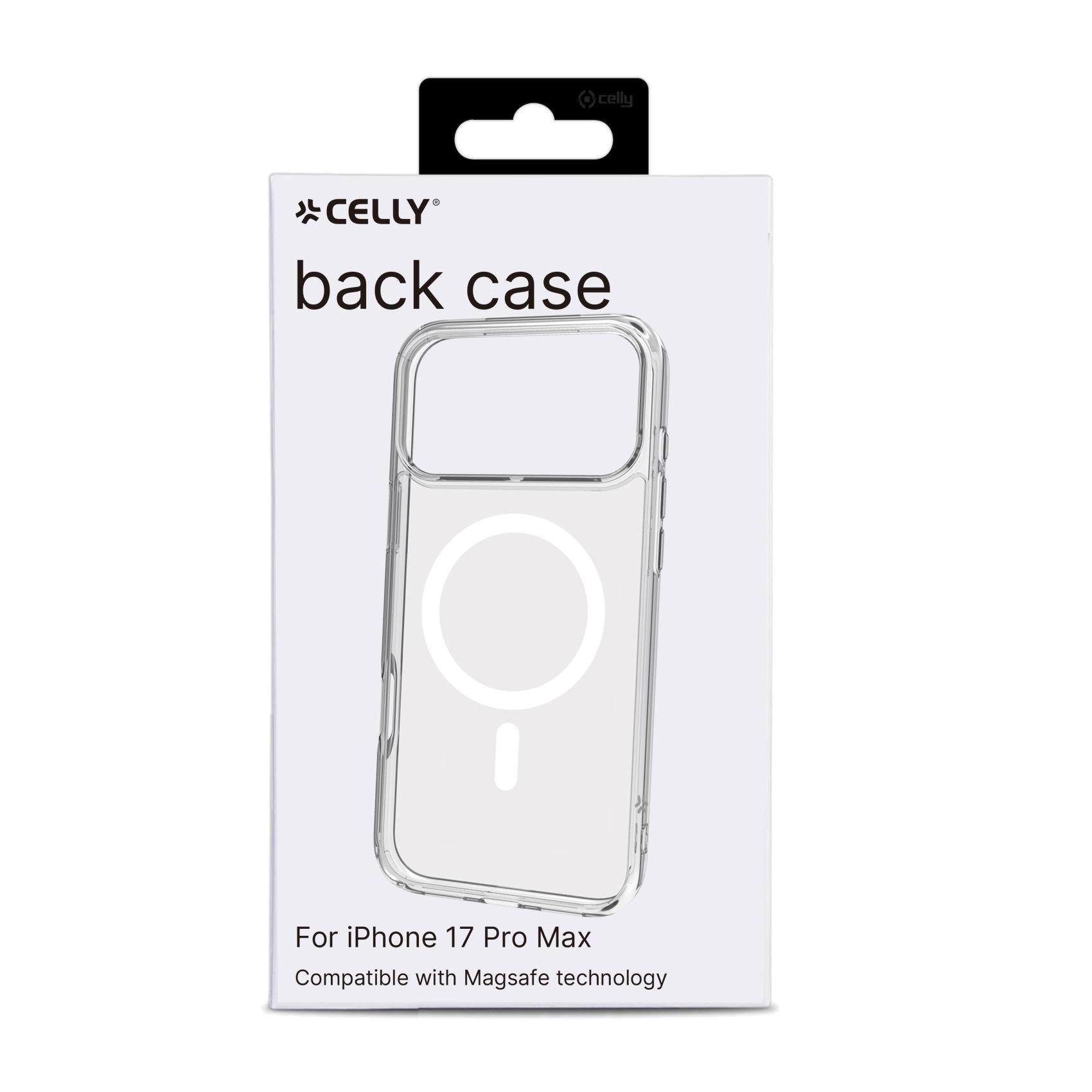 Celly GELSKINMAG iPhone 17 Pro Max Case White