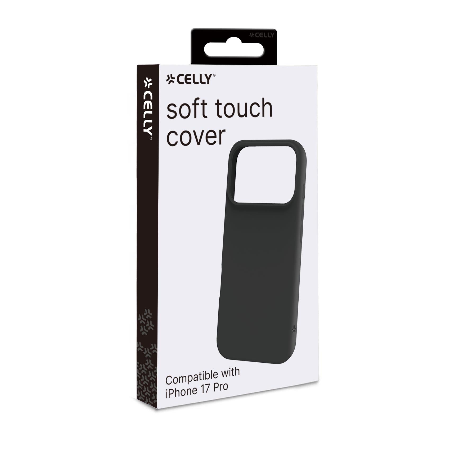 Celly CROMO iPhone 17 Pro Case Black