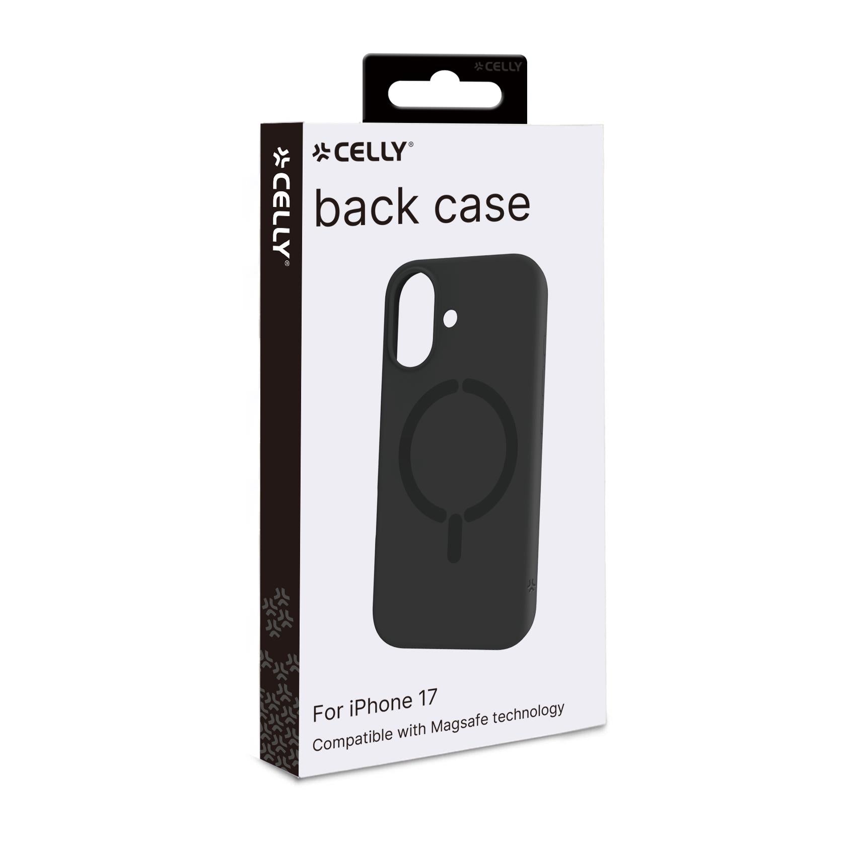 Celly FEELINGMAG iPhone 17 Black MagSafe Case