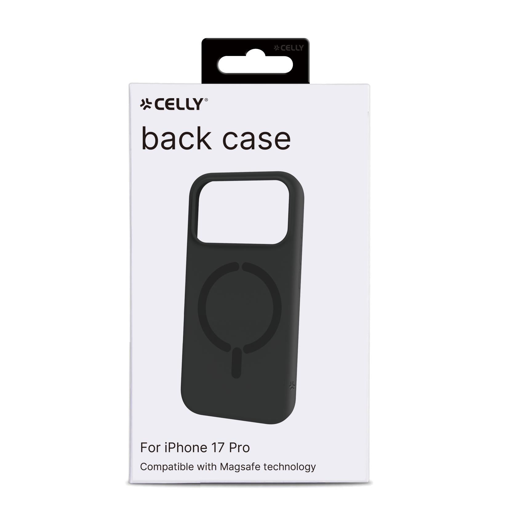 Celly FEELINGMAG iPhone 17 Pro Black MagSafe Case