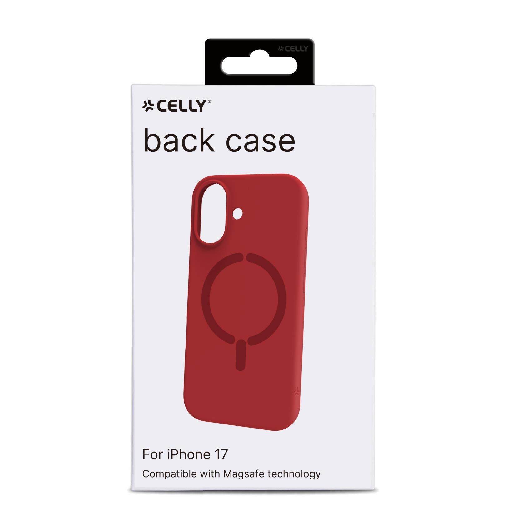 Celly FEELINGMAG iPhone 17 Red MagSafe Case