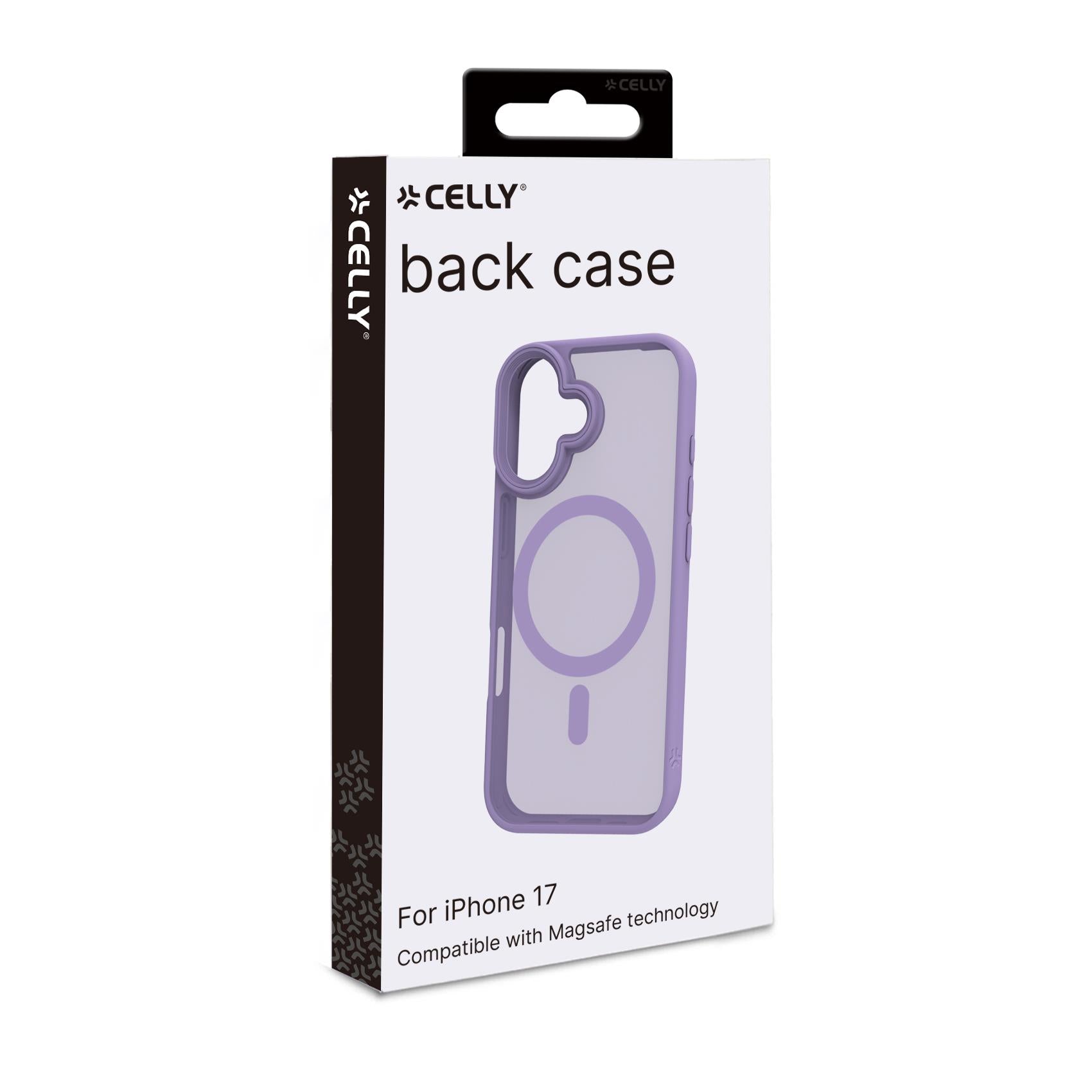 Celly MAGMATT iPhone 17 Viola MagSafe Case