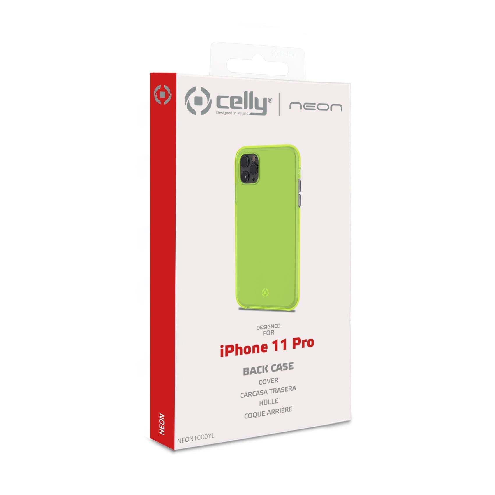 Celly NEON iPhone 11 Pro Yellow