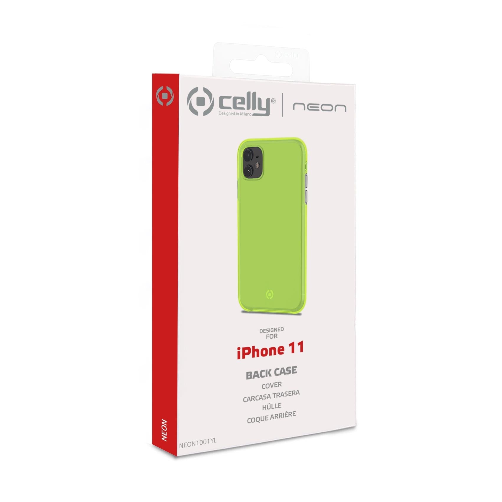 Celly NEON IPHONE 11 YELLOW