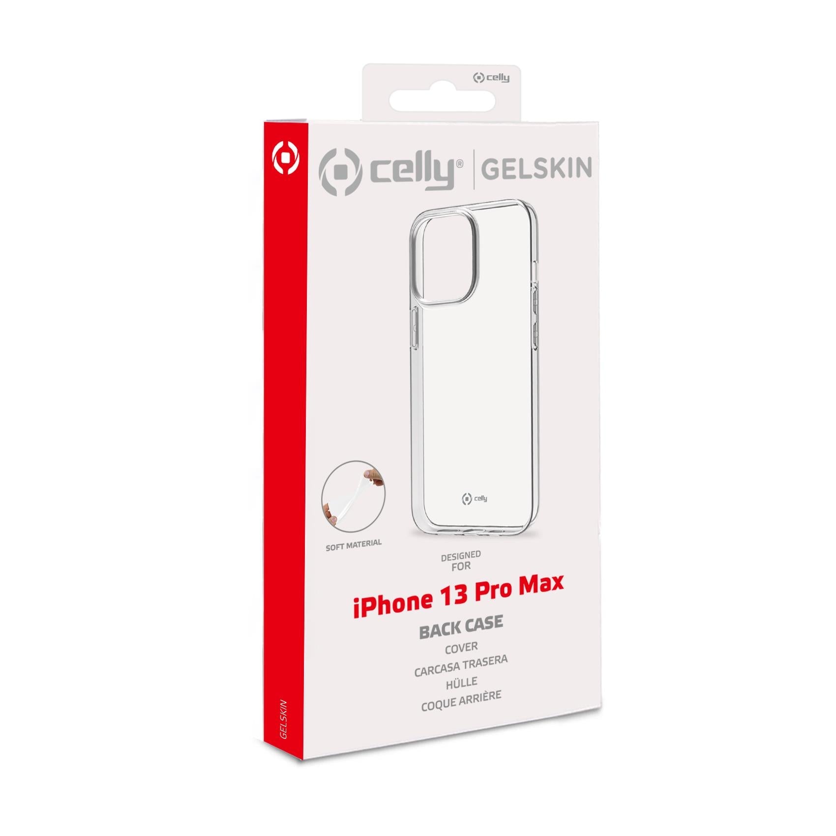 Celly GELSKIN TPU Cover iPhone 13 Pro Max