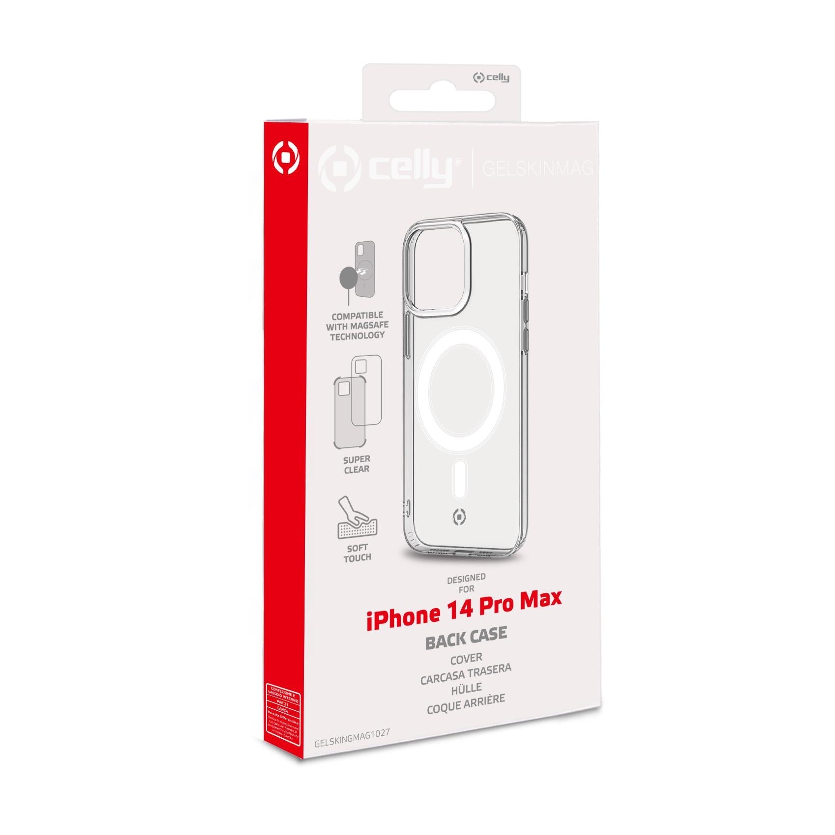 Celly GELSKINMAG IPHONE 14 Pro Max Case
