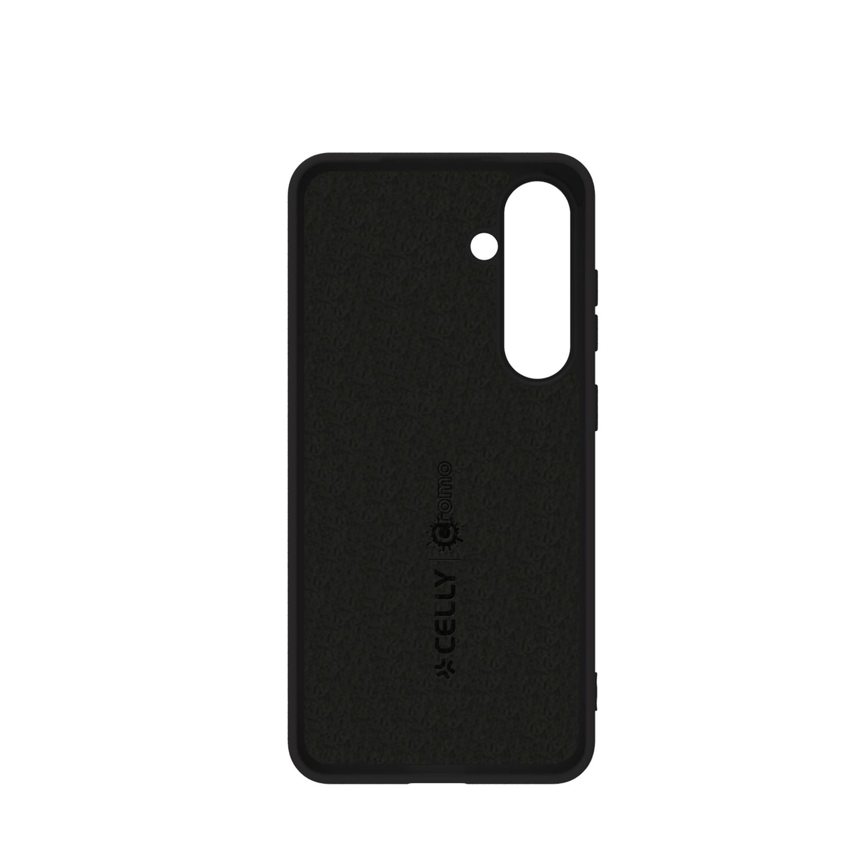 Celly CROMO Cover for Samsung Galaxy S25 5G Black 