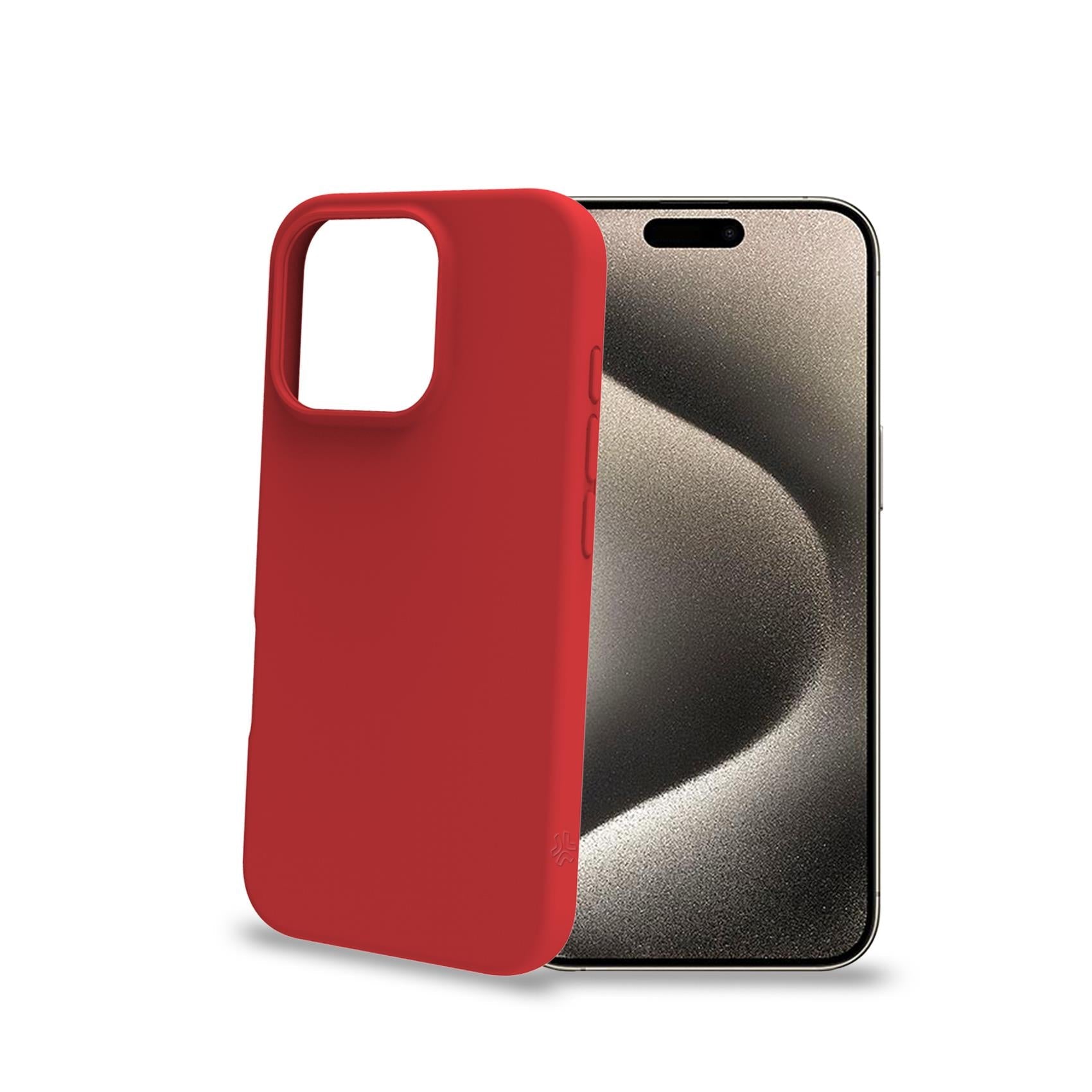 Celly CROMO iPhone 16 Pro Case Red