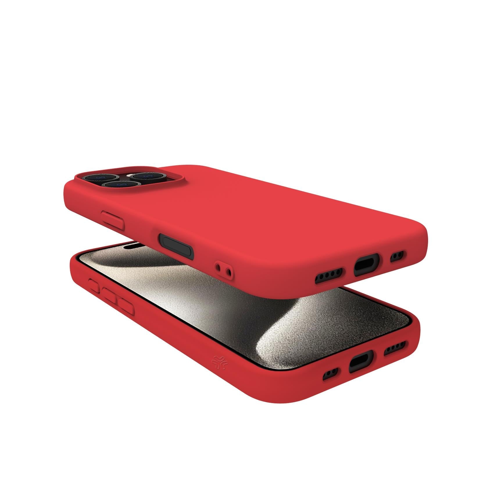 Celly CROMO iPhone 16 Pro Case Red