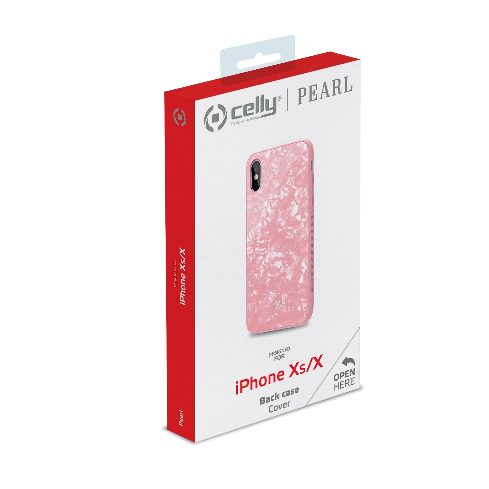 Celly PEARL - Apple iPhone Xs/ iPhone X Pink