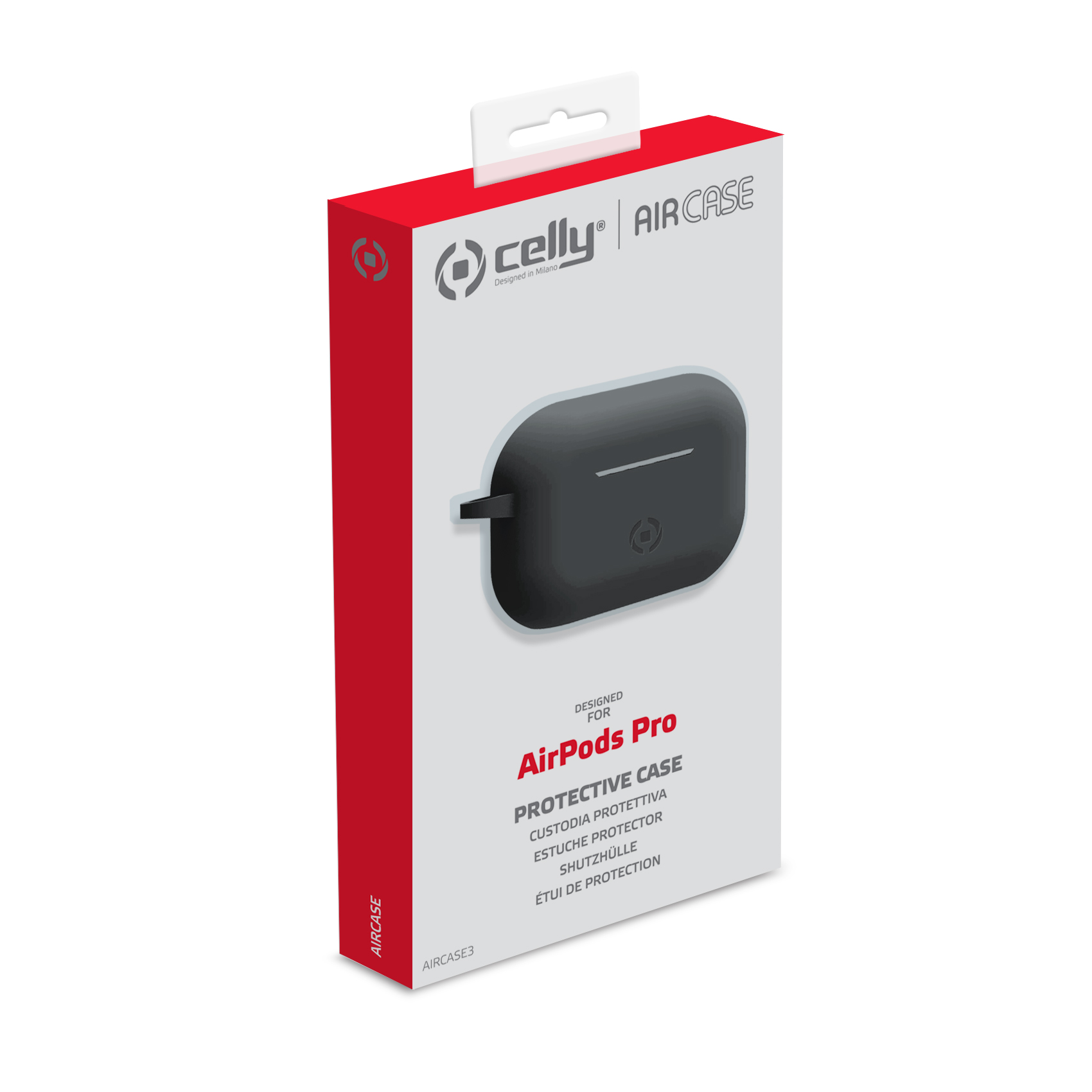 Celly AirPods Pro Case Black